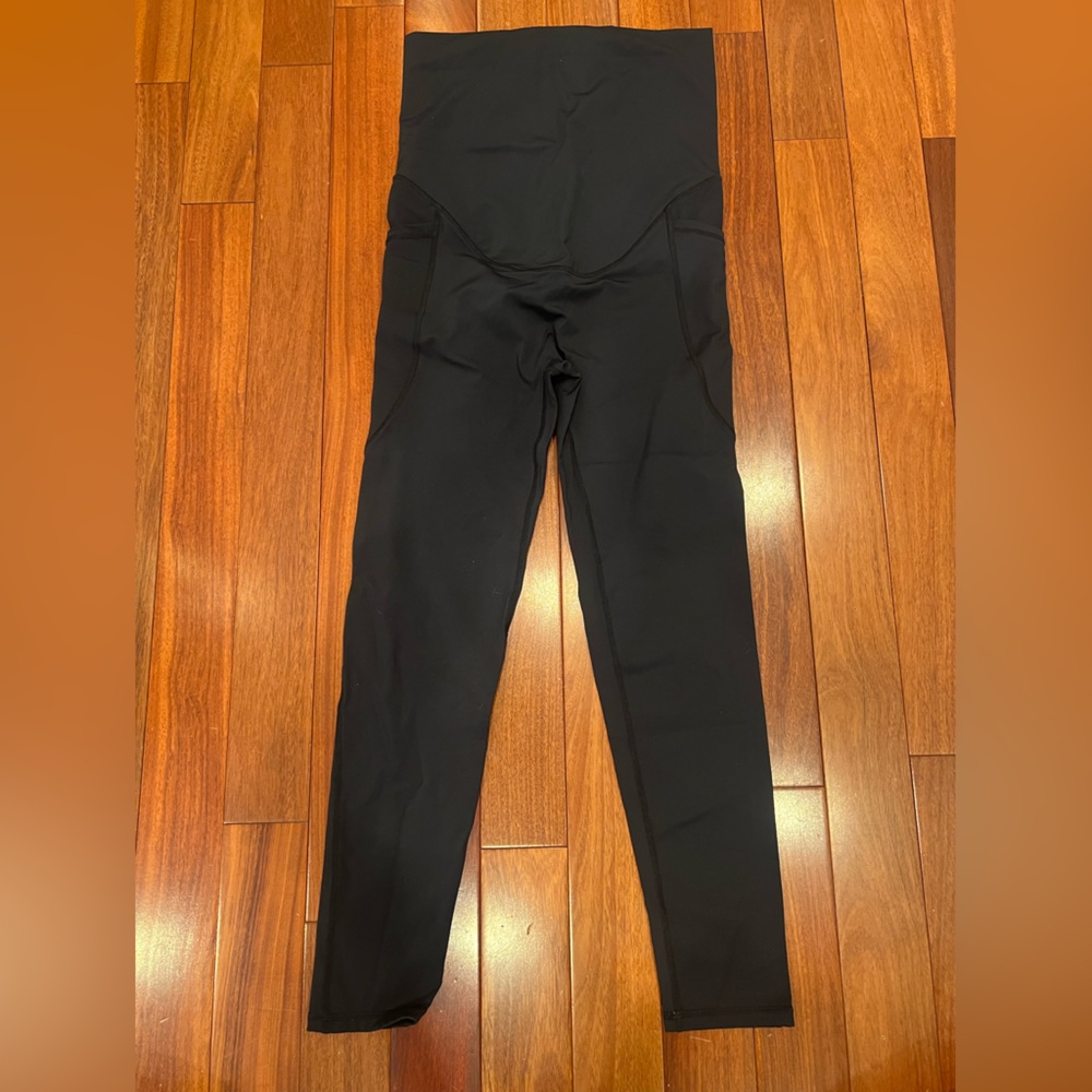 Emamaco 7/8 Pocket Maternity Leggings Size Small